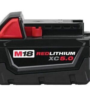 Milwaukee-48-11-1851 M18 REDLITHIUM XC 5.0Ah Extended Capacity Battery Pack